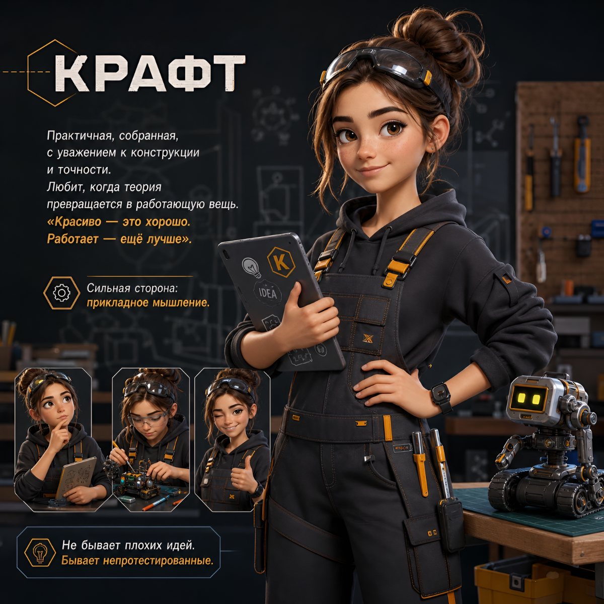 Крафт — проводник в мире технологий и практики