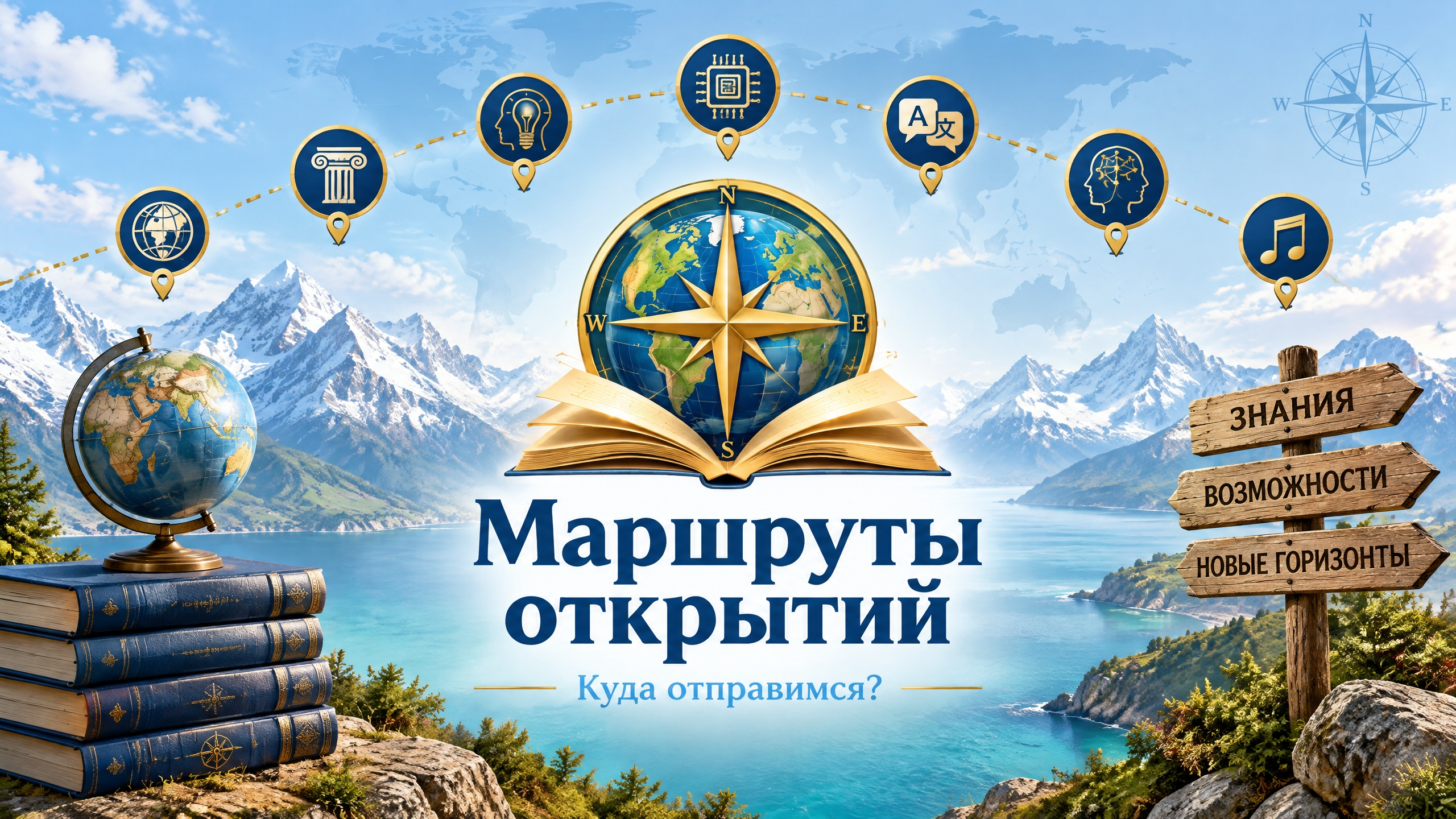 Маршруты открытий для подростков — Колумб Атласный