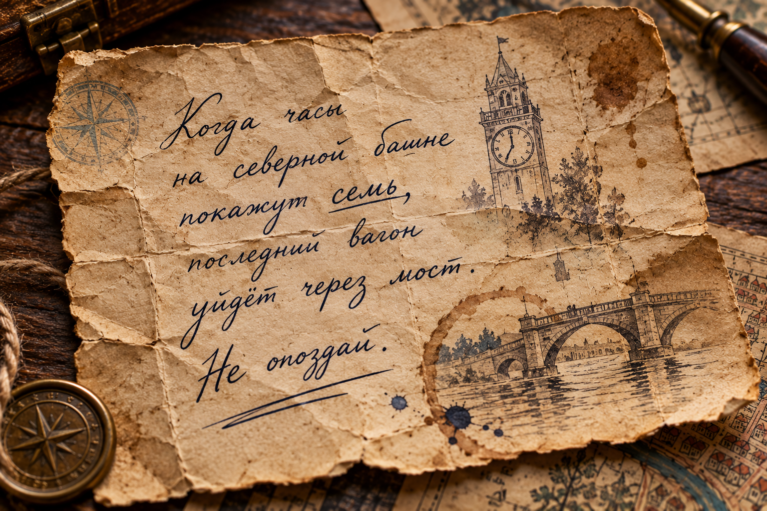 Старая записка из пакета №47